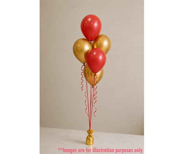 Helium Latex Balloon Table Bouquet